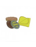 Motif de broderie machine  cirage