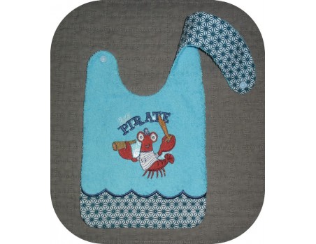 Motif de broderie machine petit pirate