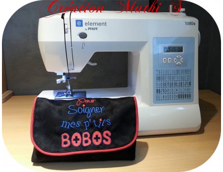 Motif de broderie machine bobos