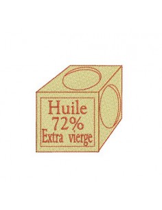 flacon de parfum n1  10x10 cm