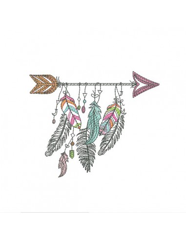 Embroidery design dream Catcher