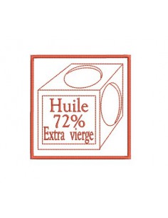 flacon de parfum n1  10x10 cm