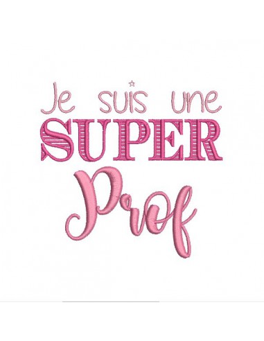 Motif de broderie  super prof