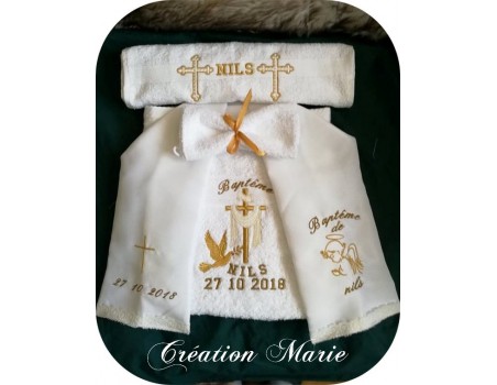 Motif de broderie machine angelot