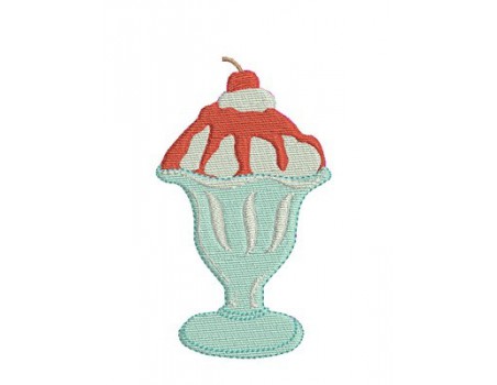 Motif de broderie coupe de glace 2 fichiers