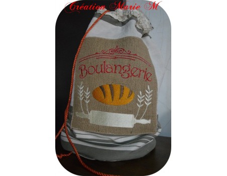 Motif de broderie machine boulangerie