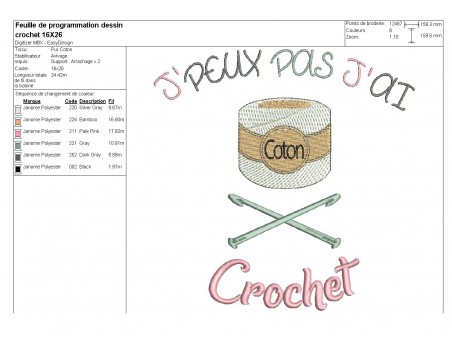 Instant download machine embroidery design knitting