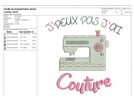 Instant download machine embroidery design sewing