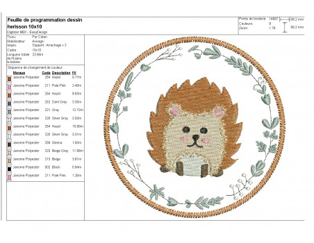 Instant download machine embroidery bear