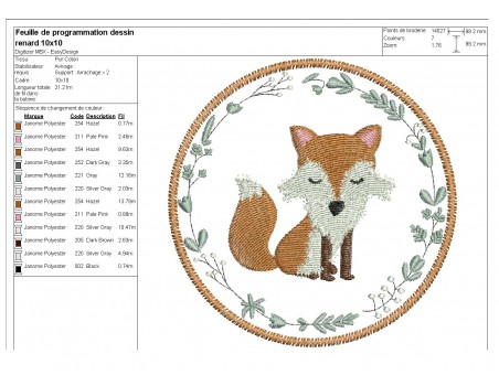 Instant download machine embroidery raccoon