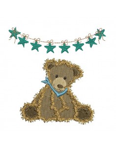 Instant download machine embroidery Polecat