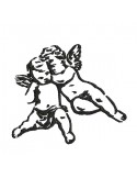 Instant download machine embroidery angels