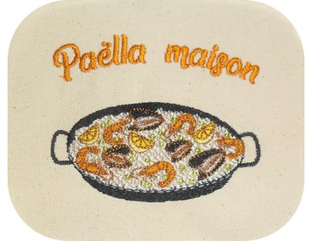 Instant download machine embroidery  Camargue rice