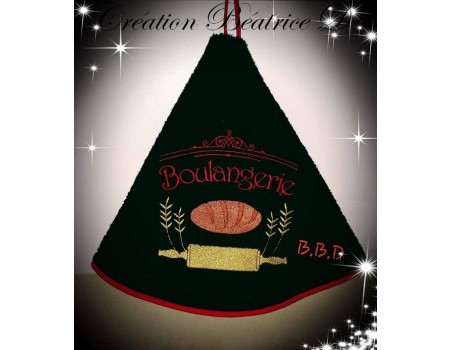 Motif de broderie machine boulangerie