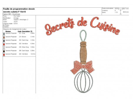 Instant download machine embroidery design family secrets strainer