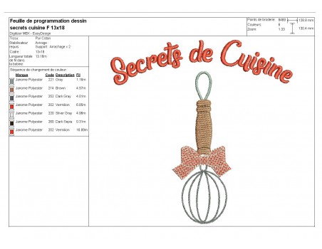 Instant download machine embroidery design family secrets strainer