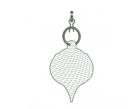 embroidery design esoteric pendulum