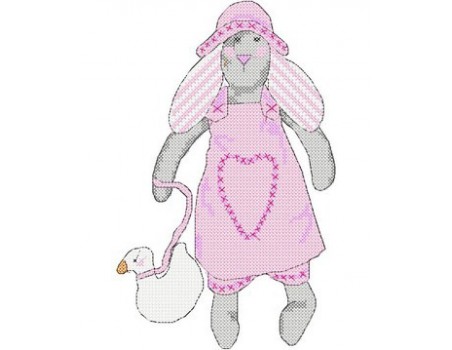 Grand lapin 13x18