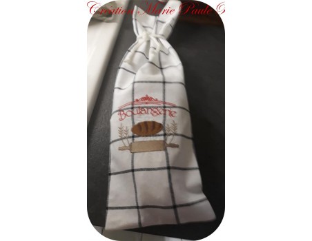 Motif de broderie machine boulangerie