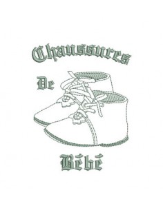 Lingerie appliquée 10x10cm