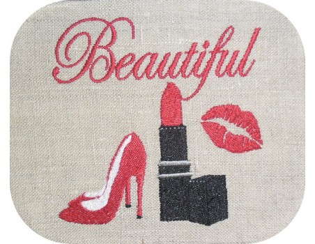 Motif de broderie machine beautiful