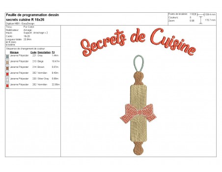 Instant download machine embroidery design family secrets round spatula