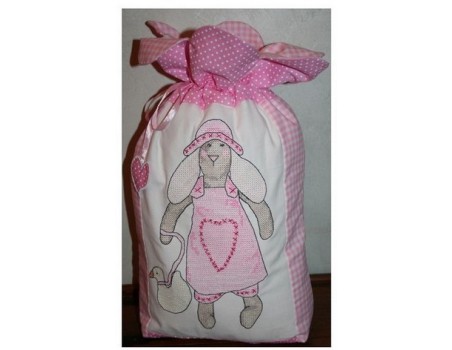 Grand lapin 18x30 cm