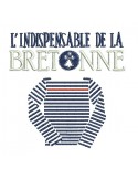 Instant download machine embroidery  Breton sailor sweater