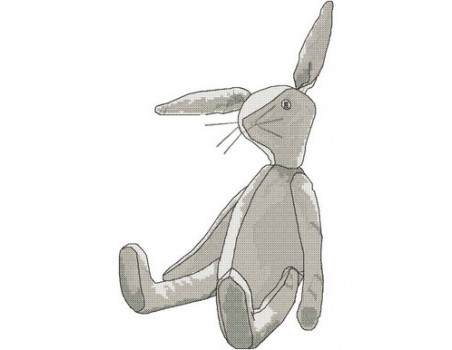 Lapin doudou 13x18