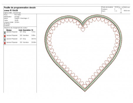 Instant download machine embroidery  heart quilting