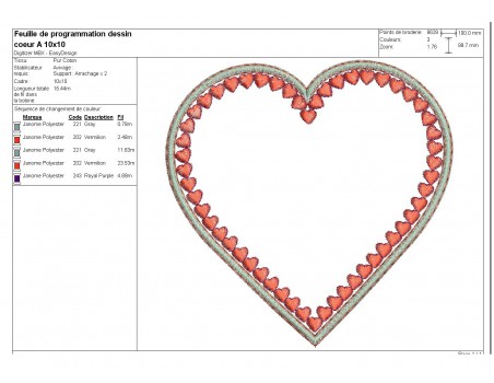 Instant download machine embroidery  applique heart valentines day