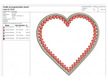 Instant download machine embroidery  applique heart valentines day