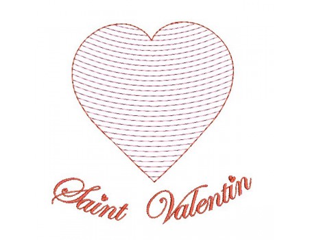 Instant download machine embroidery  heart quilting