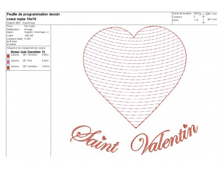 Instant download machine embroidery  heart quilting