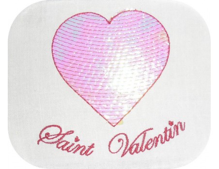 Instant download machine embroidery  heart quilting