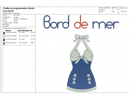 Instant download machine embroidery design sailor sweater