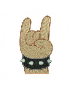 Instant download machine embroidery design crazy girl with mylar