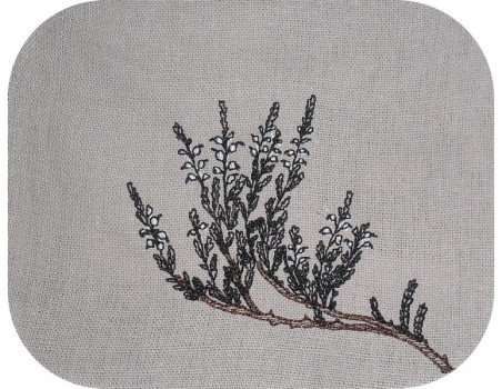 Instant download machine embroidery Flower of the Pope