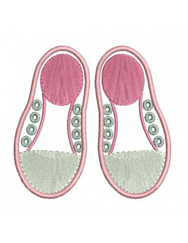 Instant download machine embroidery design   sneakers