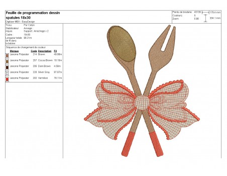 Instant download machine embroidery whip and spatula