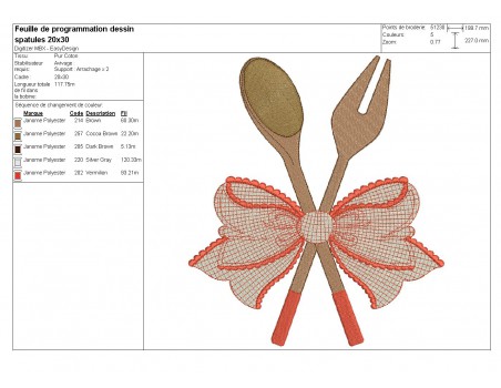 Instant download machine embroidery whip and spatula