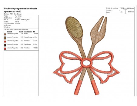 Instant download machine embroidery  spatula