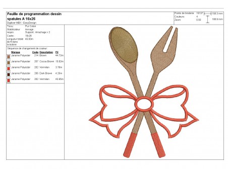 Instant download machine embroidery  spatula