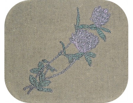 Instant download machine embroidery thistle