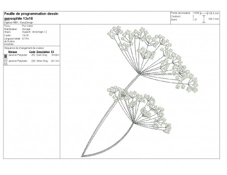 Instant download machine embroidery clover flower