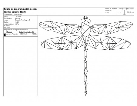 Instant download machine embroidery design butterfly