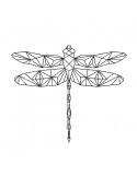 Instant download machine embroidery design dragonfly