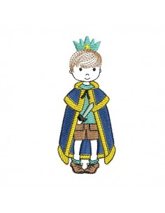 Embroidery design frame  little Prince