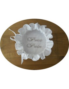 Motif de broderie petite bourse