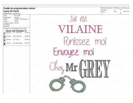 Instant download machine embroidery FIFTY SHADES